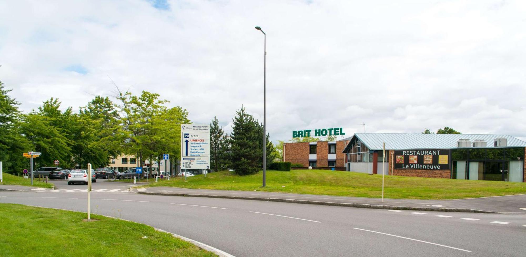 Brit Hotel Rennes St Gregoire - Le Villeneuve Saint-Grégoire Exterior foto